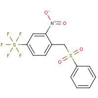 1-Nitro-2-benzenesulfoxylmethyl-5-(pentafluorosulfanyl)benzene