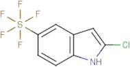 2-Chloro-5-pentafluorosulfanyl-1H-indole