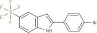 2-(4-Bromophenyl)-5-pentafluorosulfanyl-1H-indole