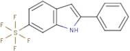 2-Phenyl-6-pentafluorosulfanyl-1H-indole