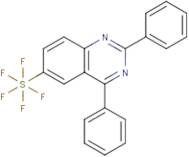 6-Pentafluorosulfanyl-2,4-diphenylquinazoline