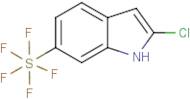 2-Chloro-6-pentafluorosulfanyl-1H-indole