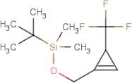 tert-Butyldimethyl((3-(trifluoromethyl)cycloprop-1-en-1-yl)methoxy)silane