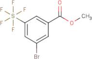 3-Pentafluorosulfanyl-5-bromo-benzoic acid methyl ester