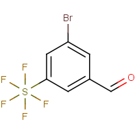 3-Bromo-5-(pentafluorosulfur)benzaldehyde