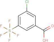 3-Chloro-5-(pentafluorosulfur)benzoic acid