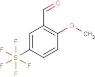 2-Methoxy-5-(pentafluorosulphur)benzaldehyde