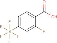 2-Fluoro-4-(pentafluorosulfur)benzoic acid