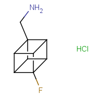 ((1R,2S,3S,5S,6S)-4-Fluorocuban-1-yl)methanamine hydrochloride