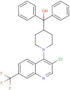 4-[4-(1,1-Diphenylhydroxymethyl)piperidin-1-yl]-3-chloro-7-trifluoromethylquinoline