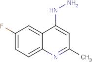 (6-Fluoro-2-methylquinolin-4-yl)hydrazine