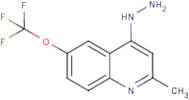(2-Methyl-6-trifluoromethoxyquinolin-4-yl)hydrazine