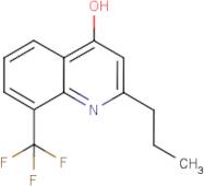 4-Hydroxy-2-propyl-8-trifluoromethylquinoline