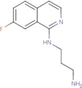 N-(3-Aminopropyl)-7-fluoroisoquinolin-1-amine