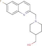 {1-[(6-Fluoroquinolin-2-yl)methyl]piperidin-4-yl}methanol