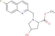 Methyl (2S)-1-[(6-fluoroquinolin-2-yl)methyl]-4-hydroxypyrrolidine-2-carboxylate