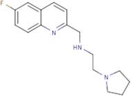 [(6-Fluoroquinolin-2-yl)methyl][2-(pyrrolidin-1-yl)ethyl]amine