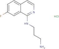 N-(3-Aminopropyl)-7-fluoroisoquinolin-1-amine hydrochloride