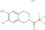 [7-Bromo-2-(trifluoroacetyl)isoquinolin-6-yl]amine hydrochloride