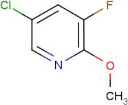 2-Methoxy-5-chloro-3-fluoropyridine
