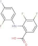 2-(2-Fluoro-4-iodoanilino)-3,4-difluorobenzoic acid