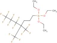 Triethoxy[4,4-bis(trifluoromethyl)-5,5,6,6,7,7,7-heptafluoroheptyl]silane