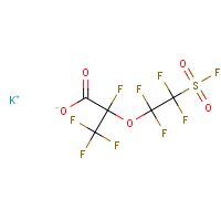 Potassium 5-fluorosulphonylperfluoro(2-methyl-3-oxapentanoate)