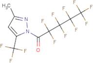 1-Nonafluoropentanoyl-3-methyl-5-(trifluoromethyl)pyrazole