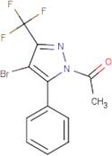 1-Acetyl-4-bromo-5-phenyl-3-(trifluoromethyl)pyrazole