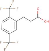 3-[2,5-Bis(trifluoromethyl)phenyl]propionic acid