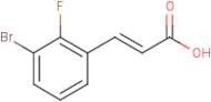 3-Bromo-2-fluorocinnamic acid