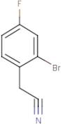 2-Bromo-4-fluorophenylacetonitrile