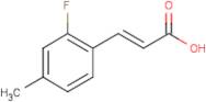 2-Fluoro-4-methylcinnamic acid