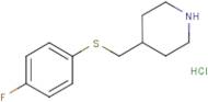 4-(4-Fluoro-phenylsulfanylmethyl)-piperidine hydrochloride