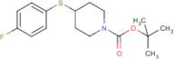 4-(4-Fluoro-phenylsulfanyl)-piperidine-1-carboxylic acid tert-butyl ester