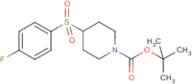 4-(4-Fluoro-benzenesulfonyl)-piperidine-1-carboxylic acid tert-butyl ester