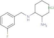 N-(3-Fluoro-benzyl)-cyclohexane-1,2-diamine; hydrochloride