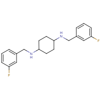 N,N'-Bis-(3-fluoro-benzyl)-cyclohexane-1,4-diamine