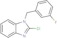 2-Chloro-1-(3-fluoro-benzyl)-1H-benzoimidazole