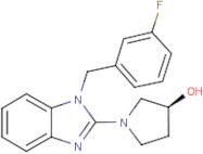(S)-1-[1-(3-Fluoro-benzyl)-1H-benzoimidazol-2-yl]-pyrrolidin-3-ol