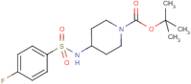 4-(4-Fluoro-benzenesulfonylamino)-piperidine-1-carboxylic acid tert-butyl ester