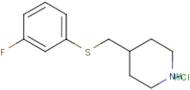 4-(3-Fluoro-phenylsulfanylmethyl)-piperidine hydrochloride