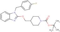4-[1-(4-Fluoro-benzyl)-1H-benzoimidazol-2-yloxymethyl]-piperidine-1-carboxylic acid tert-butyl ester