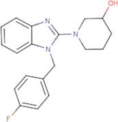1-[1-(4-Fluoro-benzyl)-1H-benzoimidazol-2-yl]-piperidin-3-ol