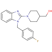 {1-[1-(4-Fluoro-benzyl)-1H-benzoimidazol-2-yl]-piperidin-4-yl}-methanol