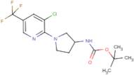 [1-(3-Chloro-5-trifluoromethyl-pyridin-2-yl)-pyrrolidin-3-yl]-carbamic acid tert-butyl ester