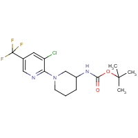 (3'-Chloro-5'-trifluoromethyl-3,4,5,6-tetrahydro-2H-[1,2']bipyridinyl-3-yl)-carbamic acid tert-b...