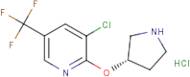 3-Chloro-2-((S)-pyrrolidin-3-yloxy)-5-trifluoromethyl-pyridine hydrochloride