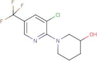 3'-Chloro-5'-trifluoromethyl-3,4,5,6-tetrahydro-2H-[1,2']bipyridinyl-3-ol