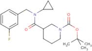 3-[Cyclopropyl-(3-fluoro-benzyl)-carbamoyl]-piperidine-1-carboxylic acid tert-butyl ester